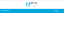 Tablet Screenshot of nassaubeachclub.com
